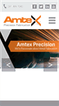 Mobile Screenshot of amtexprecision.com